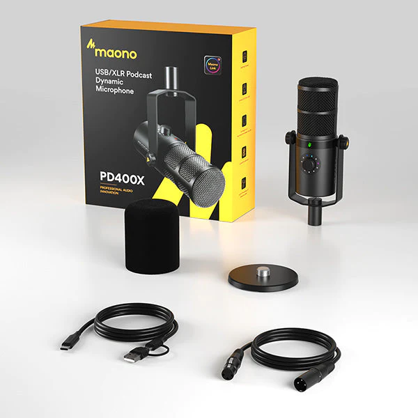 Maono PD400X USB/XLR Dinamik Mikrofon - 2