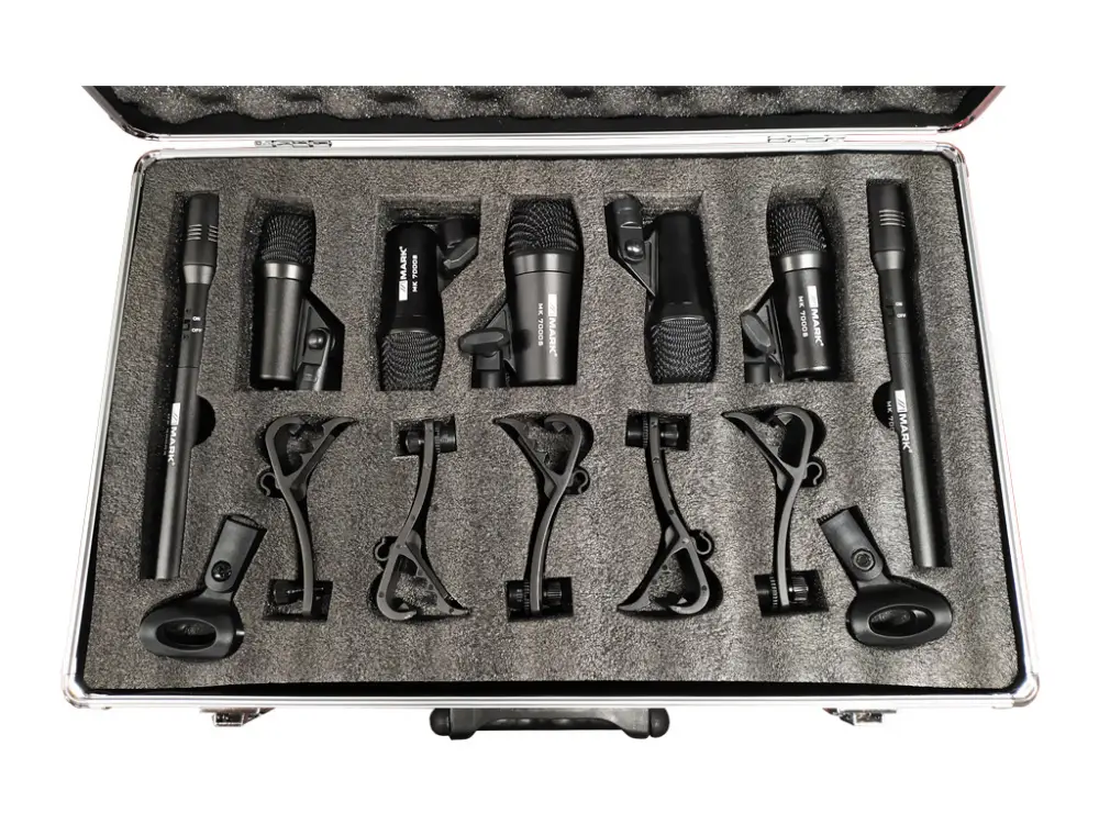Mark - Mark MK 7000 S Davul/Perküsyon (7 Parça) Mikrofon Seti