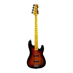 Markbass MB GV 4 Gloxy 3-Tone Sunburst CR MP 4 Telli Bas Gitar - Markbass