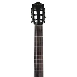Martinez Almeria Artist AS CE Cutaway Elektro Klasik Gitar - 4
