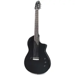 Martinez Hispania Black GT Elektro Klasik Gitar - 1