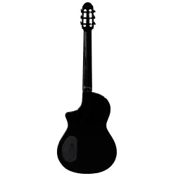 Martinez Hispania Black GT Elektro Klasik Gitar - 2