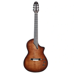 Martinez Hispania Cognac Elektro Klasik Gitar - Martinez