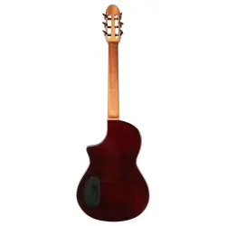 Martinez Hispania Cognac Elektro Klasik Gitar - 2