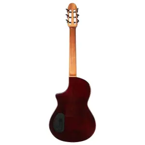 Martinez Hispania Cognac Elektro Klasik Gitar - 2