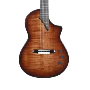 Martinez Hispania Cognac Elektro Klasik Gitar - 3