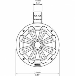 Mb Quart NT1-120 Nautic Serisi Marine Hoparlör - 4