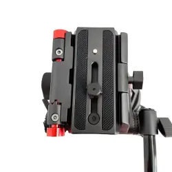 Miliboo MTT608A 196cm Video Tripod + MYT802L Dikey Çekim Kafası - 4