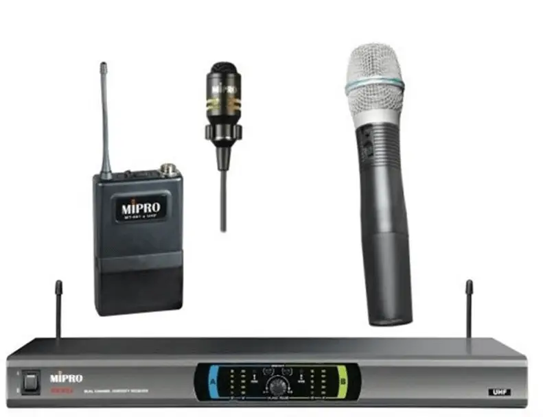 Mipro MR-823 EL+YAKA UHF Telsiz Mikrofon - 1