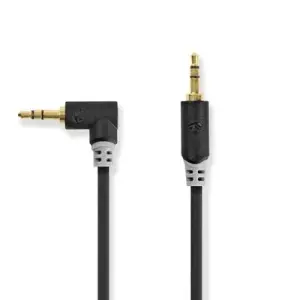 Nedis Cable 3.5 mm Erkek - 3.5 mm 0.5 m Erkek Açılı Ses Kablosu - 1