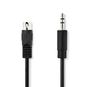 Nedis Cable 5 Pin DIN Erkek - 3.5 mm Erkek 1m Kablo - 1