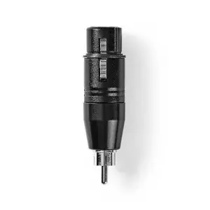 Nedis Cable RCA Erkek - XLR 3-Pin Dişi Konnektör - 2