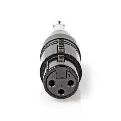Nedis Cable XLR Dişi - 6.35 mm Erkek Mono Metal Konnektör - 2