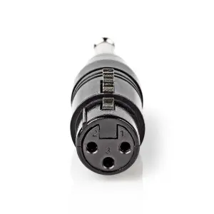 Nedis Cable XLR Dişi - 6.35 mm Erkek Mono Metal Konnektör - 2