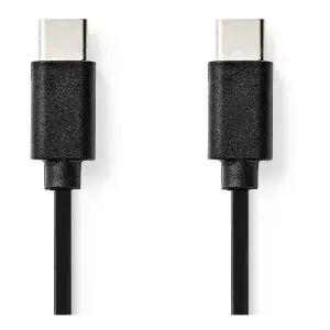 Nedis USB-C - USB-C 2.0 Şarj ve Veri Kablosu (1.00 m) - 1