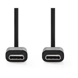 Nedis USB-C - USB-C 2.0 Şarj ve Veri Kablosu (1.00 m) - 2