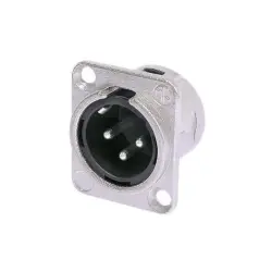 Neutrik NC3MD-L-1 - Şase Tipi Erkek Audio Konnektör - 1