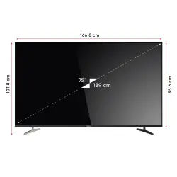 Next YE-75IDWG11 75'' 190 Ekran Uydu Alıcılı 4K Ultra HD Google MiniLED TV - 4