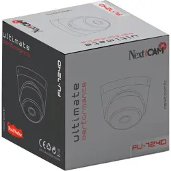 Nextcam FU-724D Dome İç Mekan Geniş Açı Kamera 2MP - 2