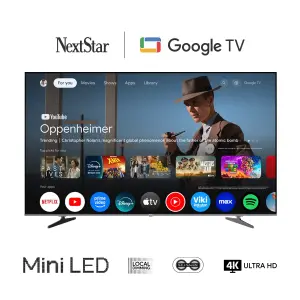 Nextstar YE-85IDWG11 85'' 216 Ekran Uydu Alıcılı 4K Ultra HD Google MiniLED TV - 3