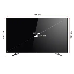 Nextstar YE-85IDWG11 85'' 216 Ekran Uydu Alıcılı 4K Ultra HD Google MiniLED TV - 6