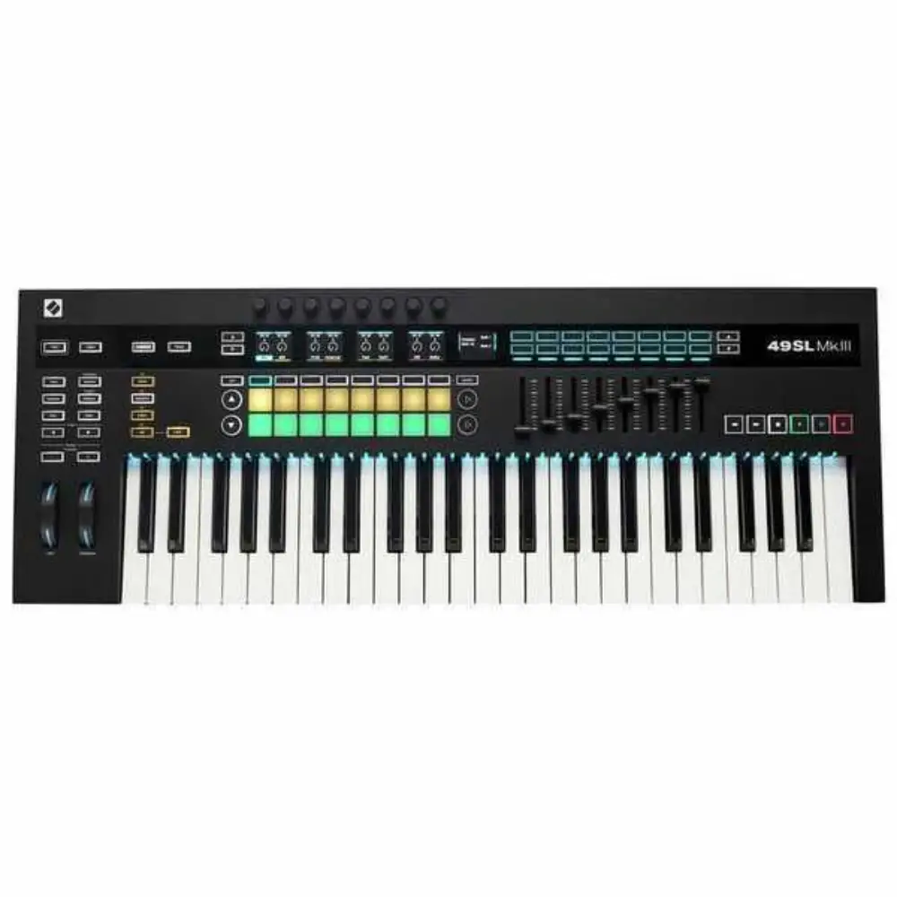 Novation 49SL MkIII 49-key Keyboard Controller with Sequencer - 1