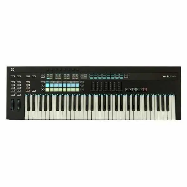 Novation 61SL MkIII 61-key Keyboard Controller with Sequencer - 1