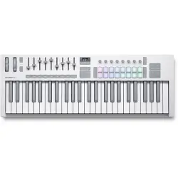 Novation Launchkey 49 MK4 Midi Klavye (Beyaz) - 1