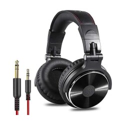 OneOdio Pro10 Kulak Üstü Kablolu DJ Kulaklığı (Siyah) - OneOdio