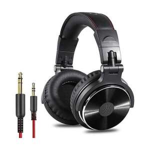 OneOdio Pro10 Kulak Üstü Kablolu DJ Kulaklığı (Siyah) - 1