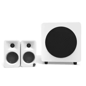 ORA | 100W 3'' Aktif Referans Masaüstü Hoparlörler | Beyaz, Çift - 2