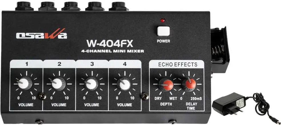 Osawa W-404 FX 4 Kanal Mini Mikser - Osawa