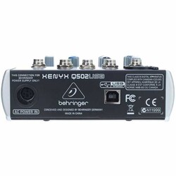 Behringer [OUTLET] Q502USB 5 Kanal Usb Mikser - 4