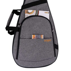 [OUTLET] Wagon Case 03 Serisi Klasik Gitar Çantası -Gri - 4