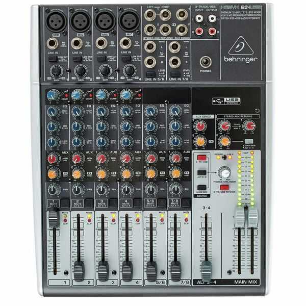 Behringer - [OUTLET] XENYX 1204USB 12 Kanallı USB Deck Mikser