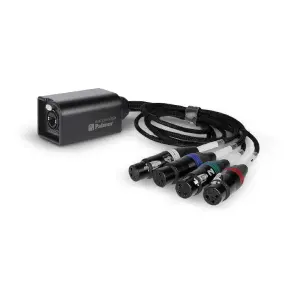 Palmer AoC Loom XLRf – Cat5 Üzerinden 4 Kanal XLR Dişi Dönüştürücü Kablo - 1