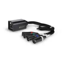 Palmer AoC Loom XLRm - EtherCON'dan 4 x XLR Erkek Çok Kanallı Ses Adaptörü - 1