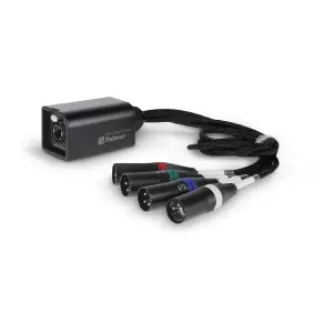 Palmer AoC Loom XLRm - EtherCON'dan 4 x XLR Erkek Çok Kanallı Ses Adaptörü - 1