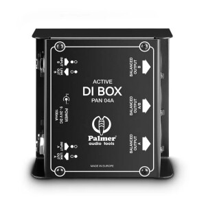 Palmer PAN 04 A Aktif 2 Kanallı DI Box - Palmer