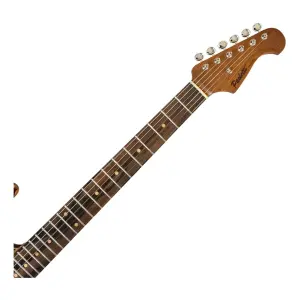 Paoletti Alfa Loft HSS Elektro Gitar (400+ Heavy Black Inferno) - 3