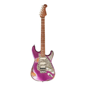 Paoletti Alfa Loft HSS Elektro Gitar (505 Firemist Violet) - Paoletti
