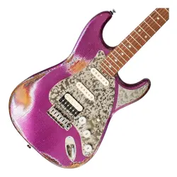 Paoletti Alfa Loft HSS Elektro Gitar (505 Firemist Violet) - 2