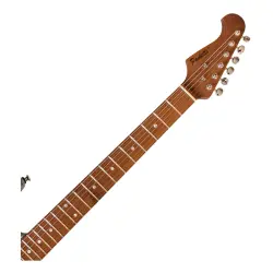 Paoletti Alfa Loft SSS Elektro Gitar (500 Firemist Silver) - 3