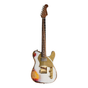 Paoletti Nancy Loft SH Elektro Gitar (410 Heavy White) - Paoletti
