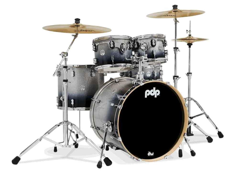 PDP Drums PDCM2015SB Concept Maple 5-Parça 20