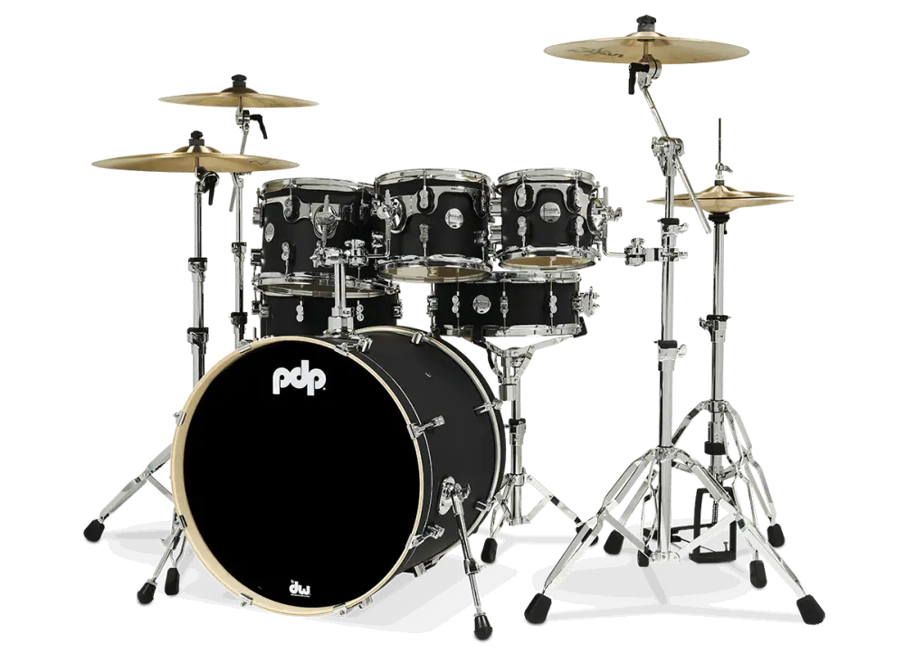 PDP Drums PDCM2217BK Concept Akçaağaç 7-Parça 22