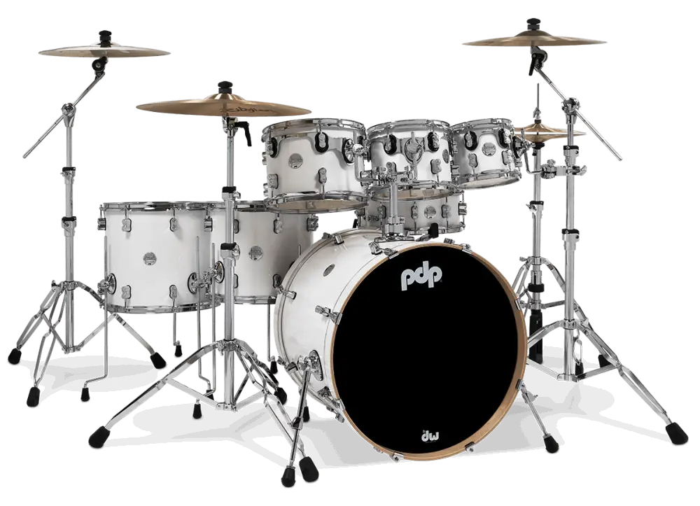 PDP Drums PDCM2217PW Concept Akçaağaç 7-Parça 22