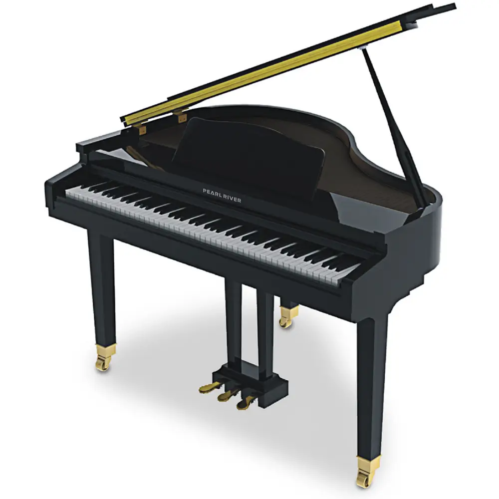Pearl River GP1100 Baby Grand Dijital Piyano (Siyah) - 1