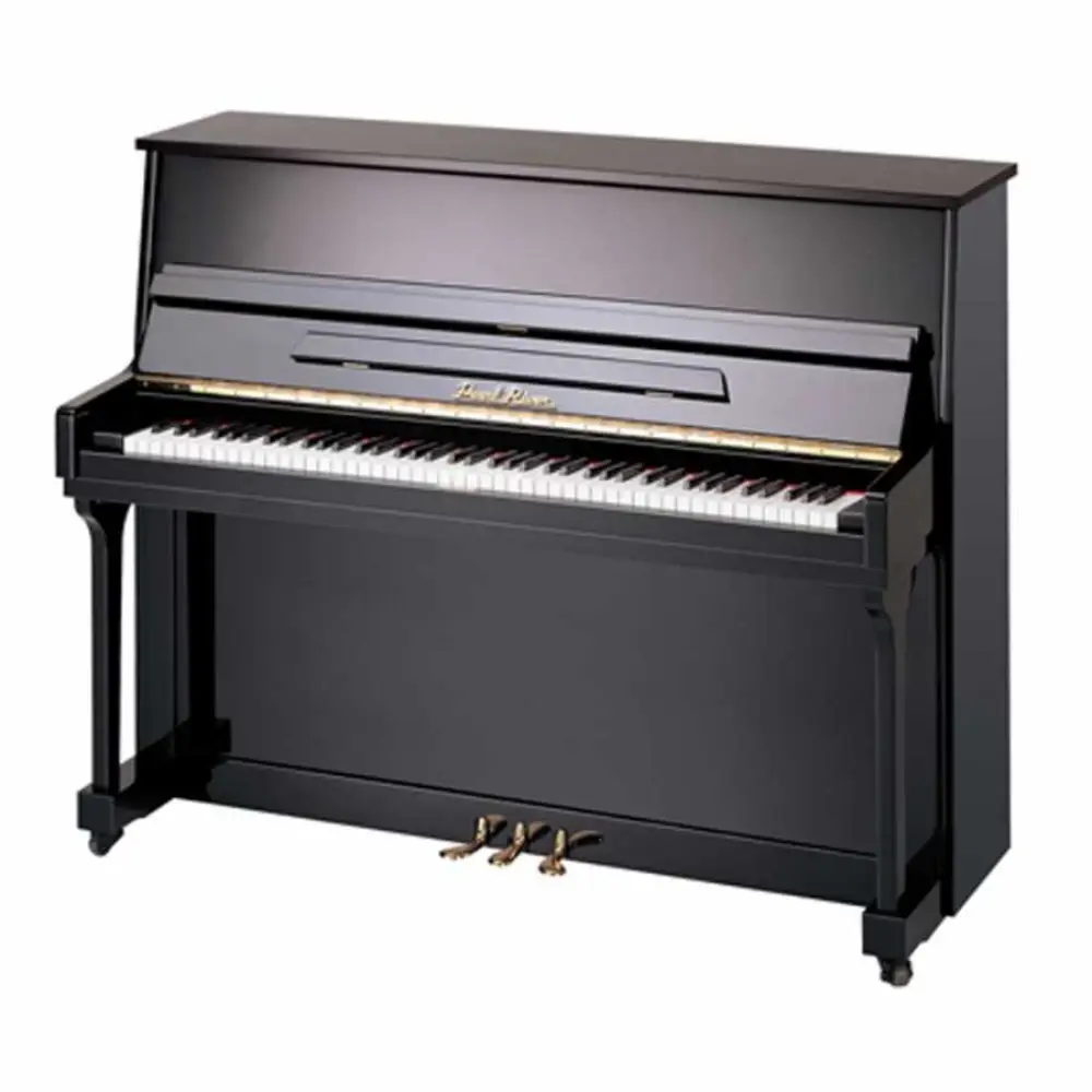 Pearl River UM115M Silent Akustik Duvar Piyanosu (Parlak Siyah) - 1