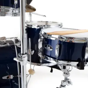 PEARL RS505BC/C743 Roadshow Royal Blue Metallic 5 Parça (20B/10T/12T/14F/14S) Aksamlı ve Sabian Zilli Akustik Davul Seti - 3